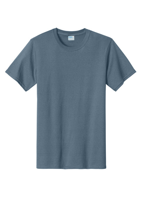 Port & Co™ Tall Essential Tee (Stonewashed Blue)