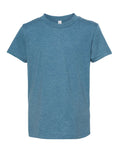 Bella+Canvas Youth CVC Short Sleeve Tee (Front screen print)